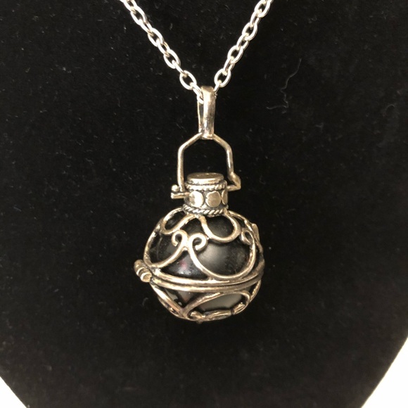 Chakra Harmony Ball Bola Pendant Necklace - Picture 3 of 4